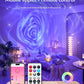 Rose Atmosphere Lamp Starry Sky Projector Night Light